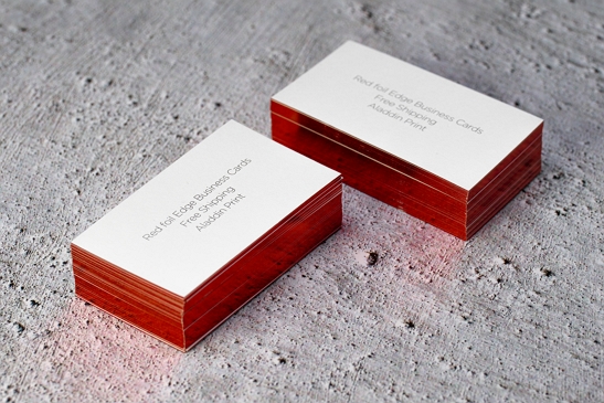 Edge Foil business cards 4 by Aladdin Print